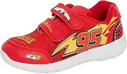 [Disney] Cars Boys Trainers Kids Lightning McQueen Sports Shoes Easy Fasten Sneakers Skate Pumps