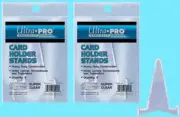10 Ultra Pro LUCITE STANDS Card Holders Easel Small Display Sports Trading Photo