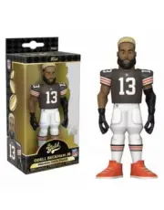 New: Funko Gold 5" NFL:Brown Odell Beckham Jr (HomeUni)