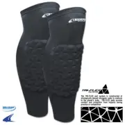 CHAMPRO FCSPS TRI-FLEX SHIN SLEEVE (SOLD IN PAIRS) BLACK ONLY