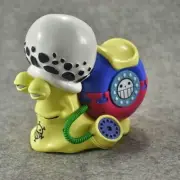 Anime One Piece Den Den Mushi Trafalgar Law Action Figure Telephone Snail