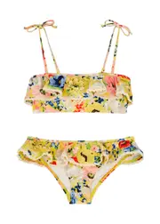 Zimmermann Kids Alight Floral-print Bikini - Yellow - 10YR (10 Years) 10YR (10 years)