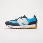 NEW BALANCE 327 男女慢跑休閒鞋-藍-D楦-MS327BM