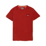 極度乾燥 SUPERDRY ORANGE LABEL 系列復古電繡 T 恤_阿拉巴馬紅