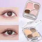 4Colors Eyeshadow Palette Shimmer Face Highlighter Pearlescent Shadow Matte