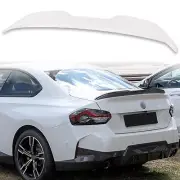 Painted P Style ABS Trunk Spoiler For BMW 2 Series G42 Alpine White 300 (for: BMW)