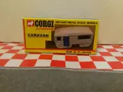Corgi Juniors Caravan Custom EMPTY Reproduction box only NO VAN