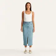 Midi Repair Skirt