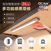 在飛比找PChome24h購物優惠-【Glolux 北美品牌】多功能USB磁吸式LED智能感應燈