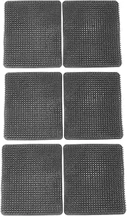 6 Pcs Chicken Nesting Box Pads Soft PE Mats Clean and Safe for Hens Suitable for All Coops and Cages (Gray)