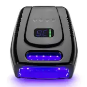 96W Rechargeable Nail Lamp Wireless Gel Polish Dryer Manicure Machine UV Light