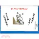 生日祝福卡 兔子