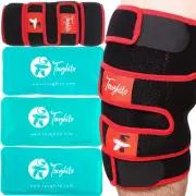 Knee Ice Pack Wrap - 4 in 1 Knee Pain Relief Brace Joint Pain, Bursitis Pain Rel