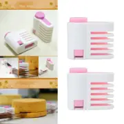 4 Pcs Sprinkles for Cake Decorating Edge Smoother -layer Slicer