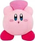 TOMY Nuiguru Knit Kirby Plush - Kirby and Friend Heart Plushie - Knit and Croche