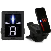 Korg Pitchblack XS Custom Pedal Tuner and Pitchclip 2 Plus Clip-on Tuner Bundle