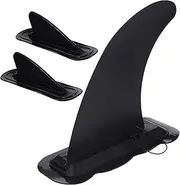 Outanaya Surfing Paddleboard Fin Set Pcs Kayak Canoe Tracking Fins Easy to Install Remove for Kayak Accessories