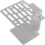 Ｂｅｓｇａ Coffee Weighing Rack Protection Multifunction Professional Coffee Scale Rack Height Adjustable for Cafe Machine, Silver