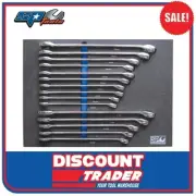 SP Tools EVA Foam Tray - Metric/SAE 15 Piece Combination Spanner Set - SP50016