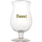 DUVEL 1 x SNIFTER FAT TULIP BEER GLASS BNWOB 650/330ml MAN CAVE BELGUIM