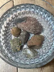 Natural Ohio Rocks For Decorating- Nice Red Pink Color Shades Granite Stone Mix
