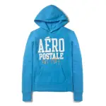 【現貨AEROPOSTALE】女 復刻版AERO1987 LOGO 連帽上衣(藍色)