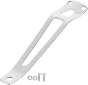 SOLUSTRE Camping Accessories Camping Light Carabiner Flashlight Pocket Clip,Flashlight Pocket Stainless Steel Pocket Clips Without Hole Replacement Parts for Flashlights Keychain Lights