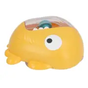 Yellow Bubble Bath Toy Automatic Electric Music Bath Bubble Machine IP6