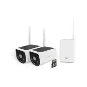 MaxRanger4K™ Solar 2 Camera Security System Longest Range Wireless SWNVK-MR4KSD2