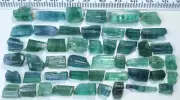 162Cts Beautiful Natural Colors Tourmaline Crystals & Rough Grade Fantastic Qty