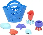 Green Toys Tide Pool Set - Blue Bath And Water Play
