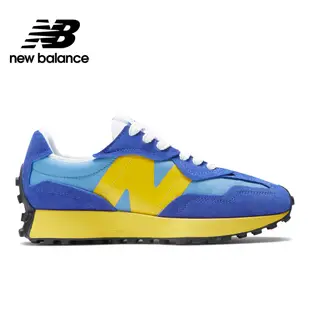 [New Balance復古鞋_中性_藍黃色_U327WEH-D楦