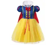 Girls Snow White Dress Up Costume