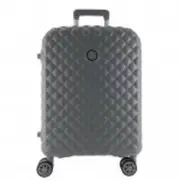 Pierre Cardin 4 Wheel Cabin Hard-Shell Lock Suitcase Travel Luggage 54cm Grey