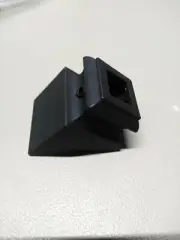 Angled Shoes with Hex Screw For 1/2" Square Balusters - Satin Black 10pcs