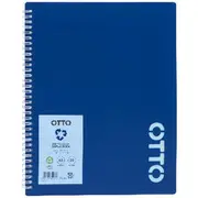Otto A4 Fixed Display Book 20 Pockets Navy