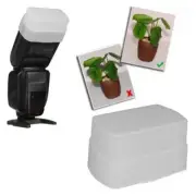 Bounce Flash Diffuser Soft Cap Box for Speedlite 580EX II Yongnuo YN5.pi
