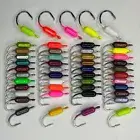 Yellow tail Snapper jigs with J hooks And Circle hooks 10pk