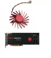 Cooling Fan For AMD FirePro V7900 ATI HD4850 HD3850 HD4830 PLD06010B12HH