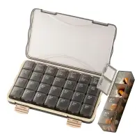 在飛比找樂天市場購物網優惠-一週分裝藥盒 可拆設計 隨身藥盒 藥丸收納盒 分隔藥盒 分藥