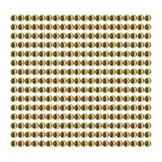 300 Pack 3/4/5/6mm Snake Pupil 3D Holographic Fishing Lure Eyes Fly Tying DIY