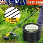 2.7MMx264M Trimmer Line Round Whipper Snipper Cord Wire Brush Cutter Brushcutter