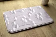 Non-Slip Bathroom Soft Rug Absorbent Bath Mat - 75x45 cm - Japanese Bamboo