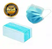 25 PCS Face Mask Medical Surgical Dental Disposable 3-Ply Earloop Mouth Cover
