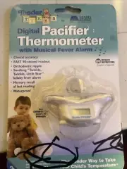 Digital Pacifier Thermometer with Musical Fever Alarm
