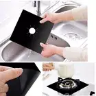 Non Stick Gas Mat Reusable Hob Stove Top Cooker Cover Easy Cleaning 4PCS