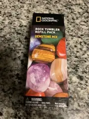 NATIONAL GEOGRAPHIC Rock Tumbler Refill Kit - 1 Lb. Gemstones and Rocks
