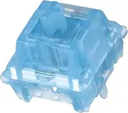 KiiBoom Linear 54gf Sapphire Mechanical Keyboard Switch, 5 Pin Switch with PC Stem, Translucent PC Housing, 35 Pieces for Gaming DIY Keyboard