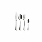 Comas cutlery set Ingles M 24 pcs, Table cutlery, 18/10 stainless steel, Silv...