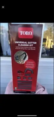 toro universal gutter cleaning kit